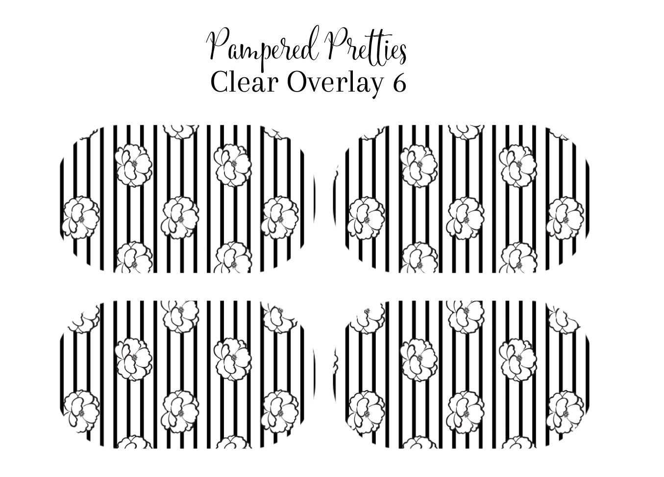 Petite Pretties - Clear Overlay 6 - Pampered Pretties