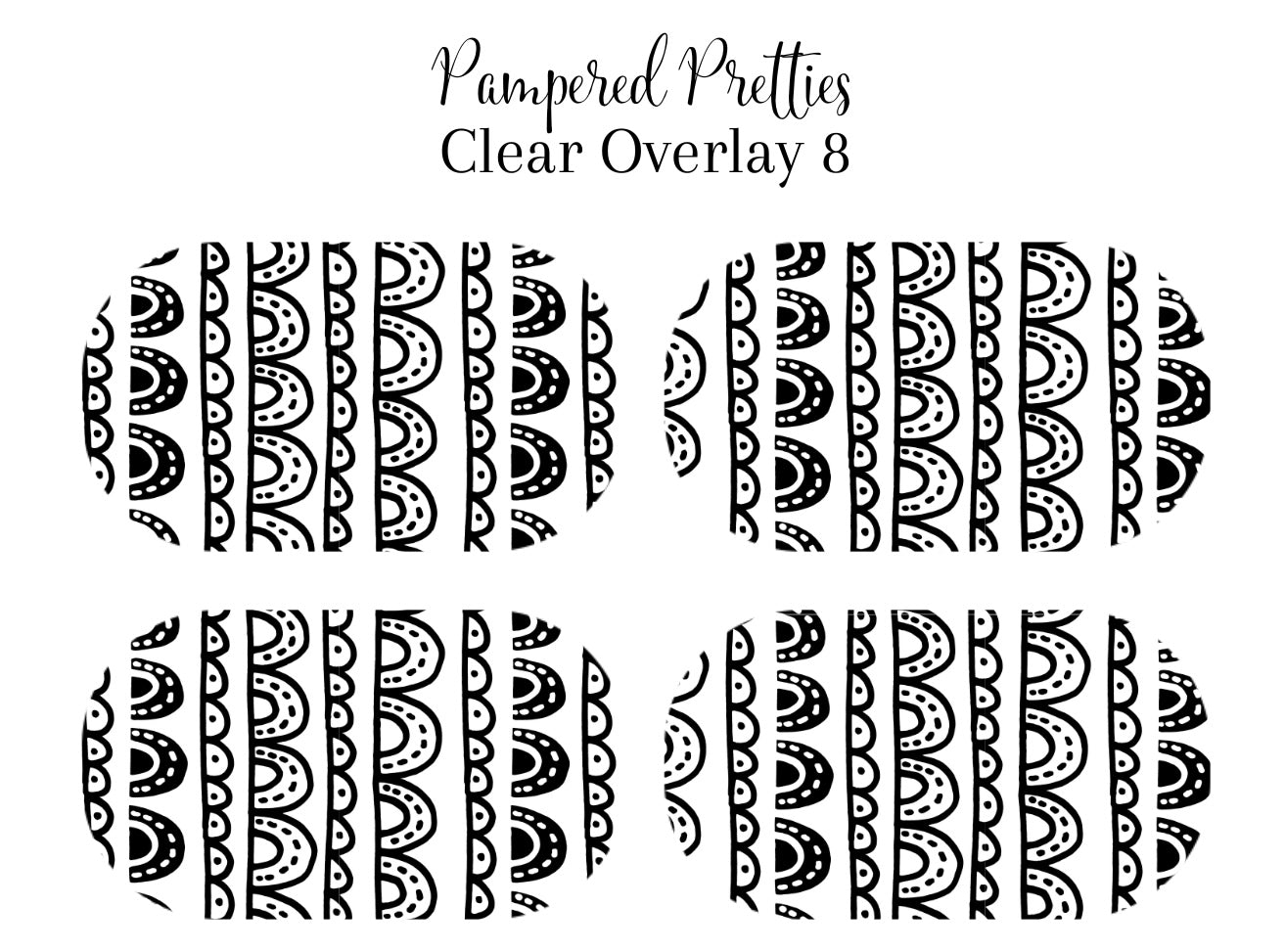 Petite Pretties - Clear Overlay 8 - Pampered Pretties