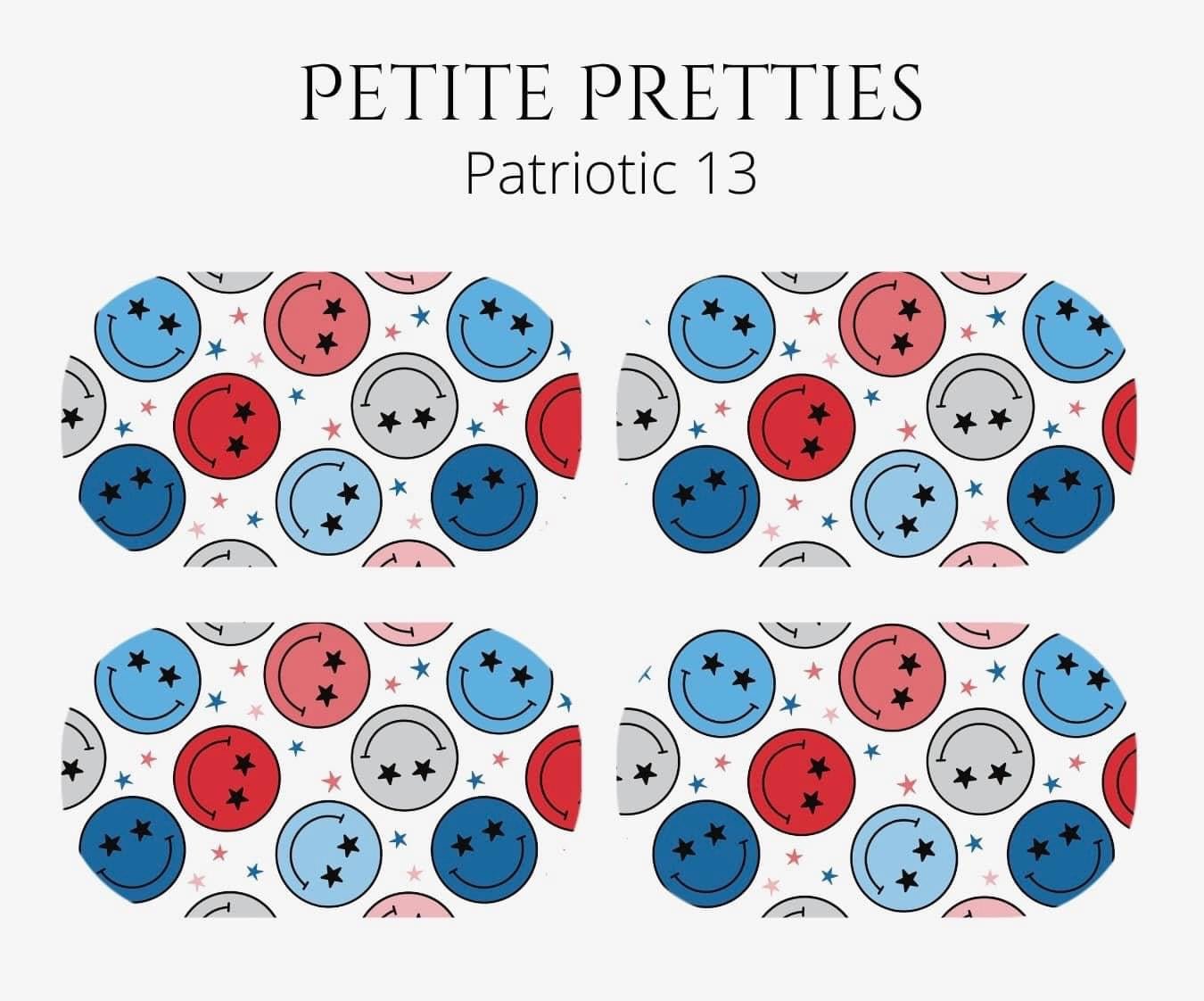 Petite Pretties - Patriotic 13 - Pampered Pretties