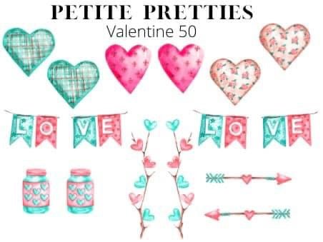 Petite Pretties - Valentine 50 - Pampered Pretties