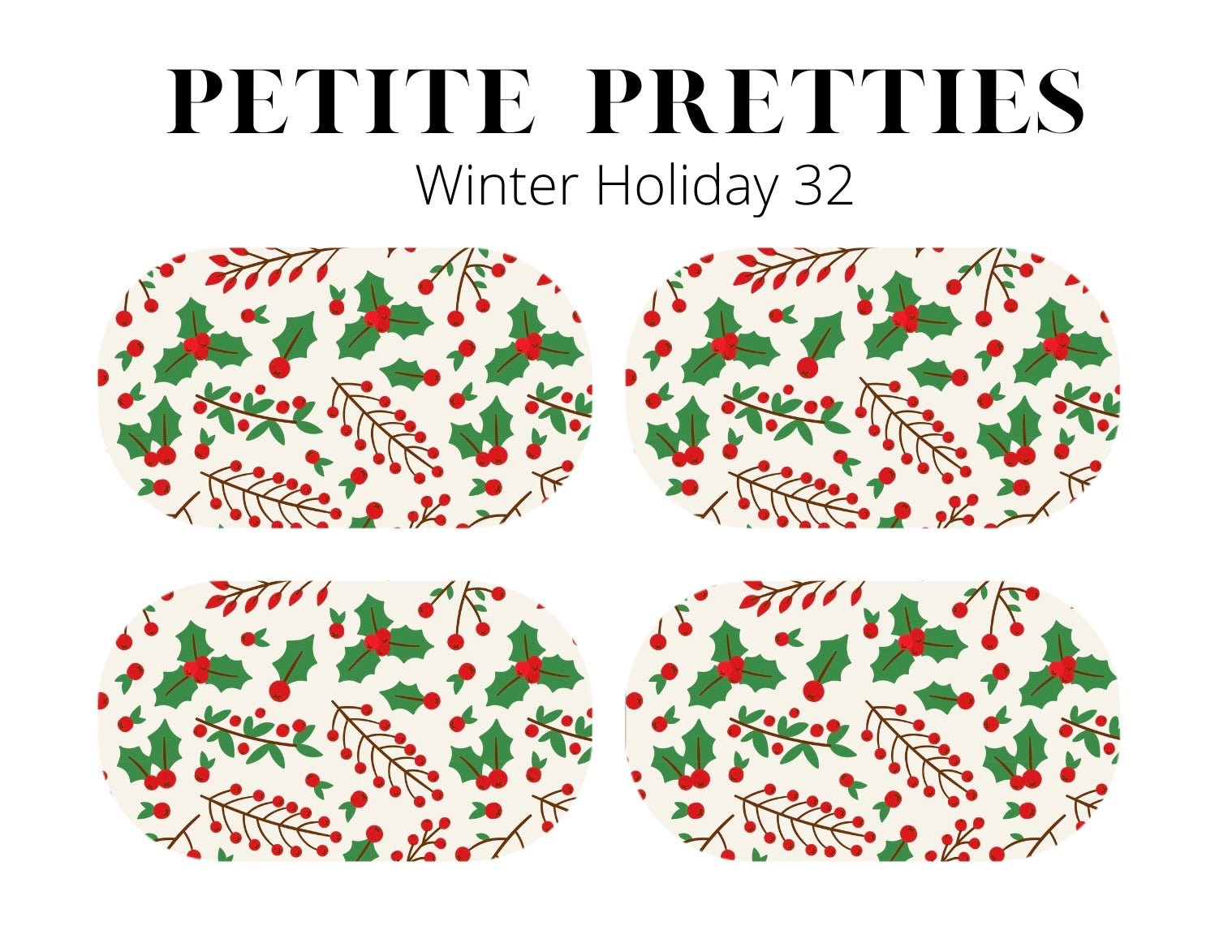 Petite Pretties - Winter Holiday 32 - Pampered Pretties