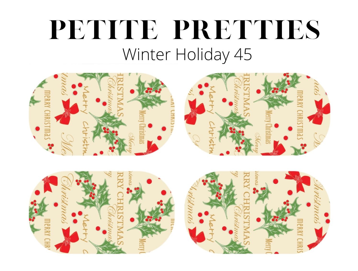 Petite Pretties - Winter Holiday 45 - Pampered Pretties