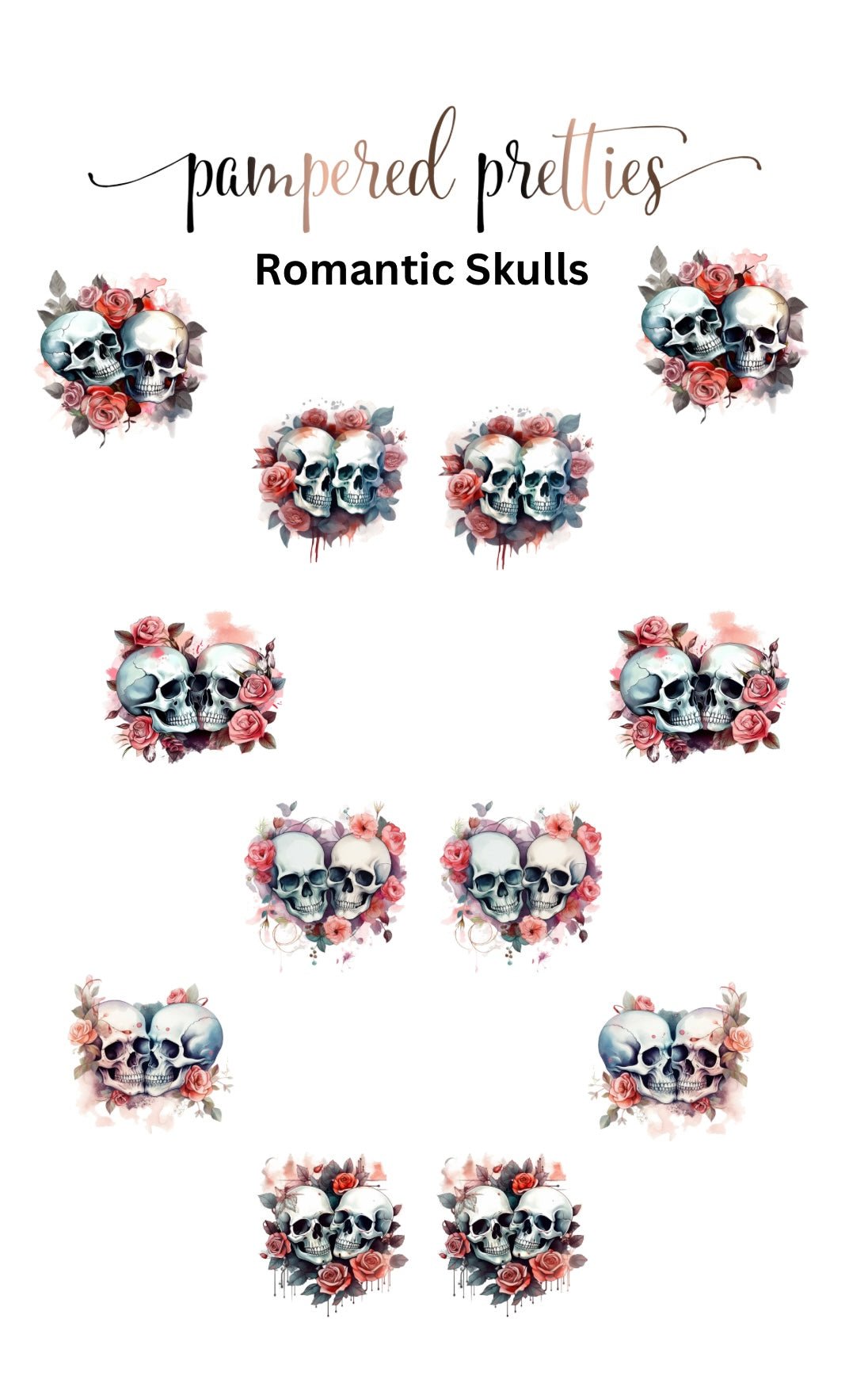 Romantic Skulls - Pampered Pretties