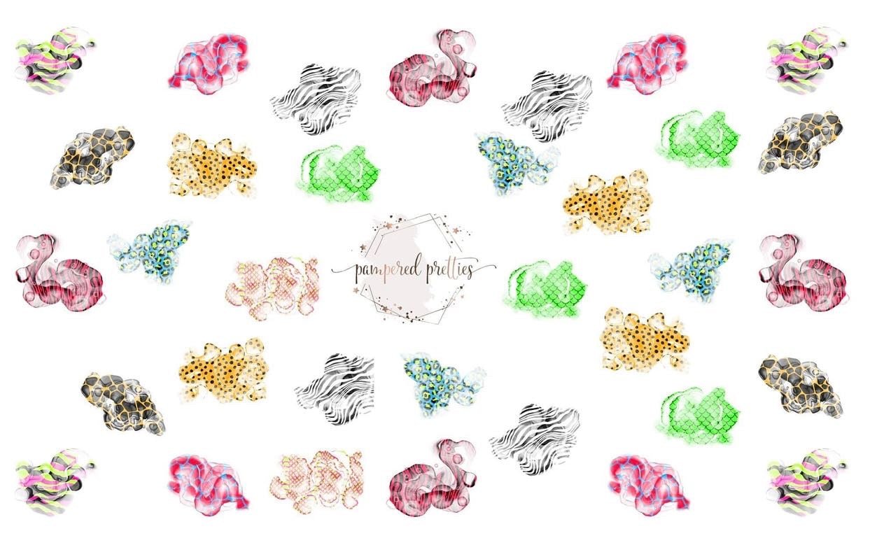 Safari Ink Blots - Pampered Pretties