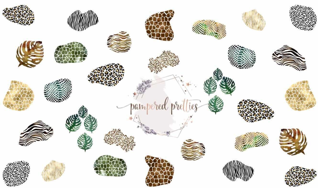 Safari Inkblots - Pampered Pretties