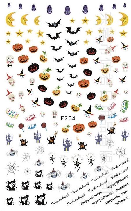 Small Halloween Sticker Decals - Pampered Pretties