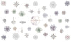 Snowflake Decals - Pampered Pretties