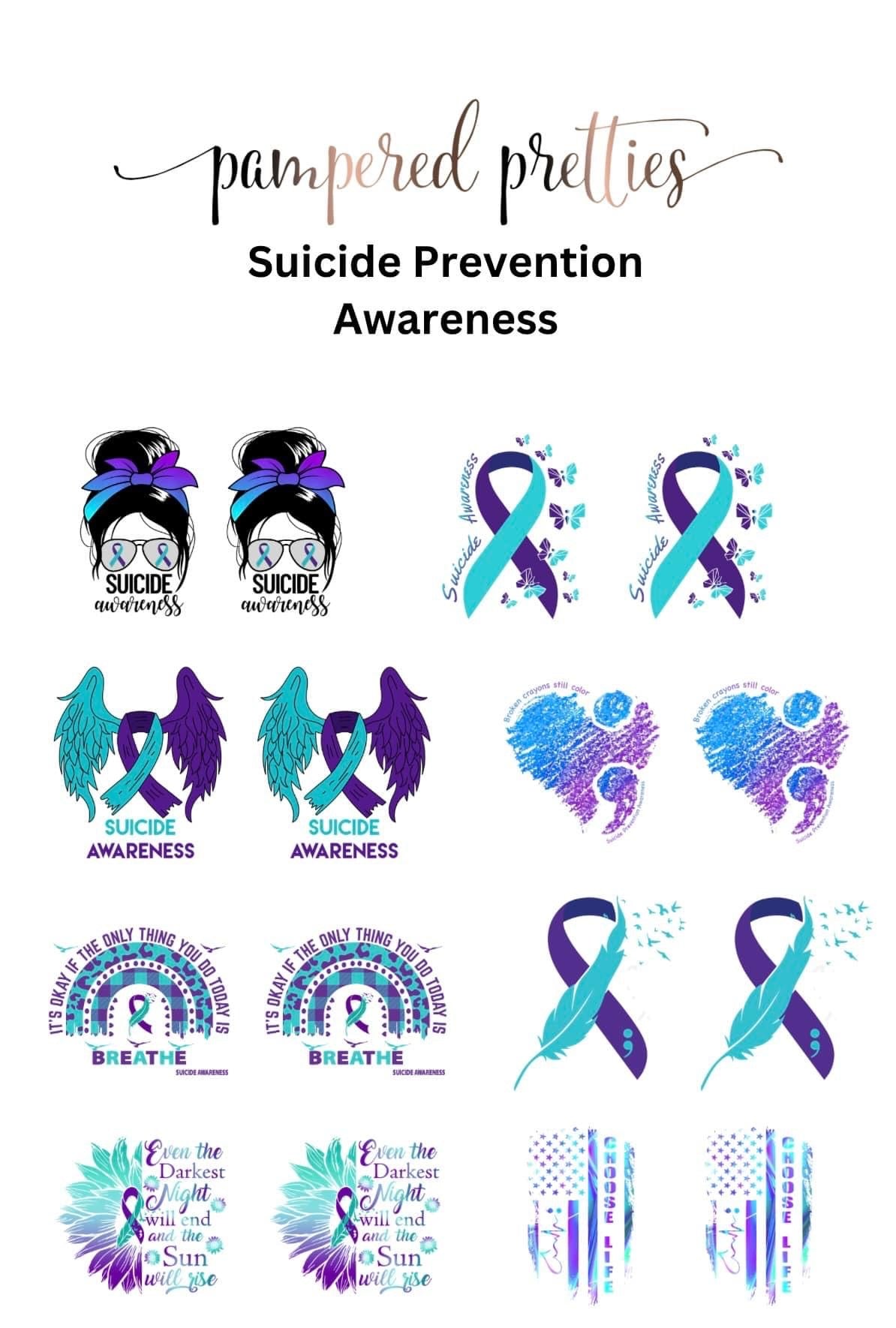 Suicide Awareness Duo - Pampered Pretties